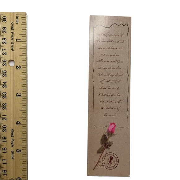 New Flower Bookmark - Picture 2 of 2
